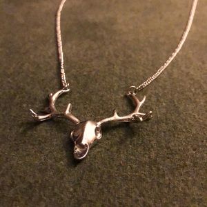 Deer Skull Accent Necklace